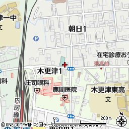 倉科青果店周辺の地図