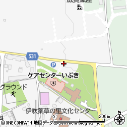くぼ薬局　ケアセンター・いぶき店周辺の地図