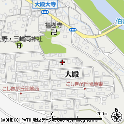 鳥取県西伯郡伯耆町大殿1218-29周辺の地図