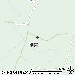 兵庫県養父市別宮615周辺の地図