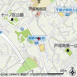 ガスト戸塚店周辺の地図
