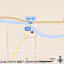 兵庫県養父市八鹿町八木2367周辺の地図