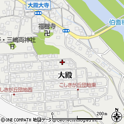 鳥取県西伯郡伯耆町大殿1218-28周辺の地図