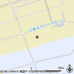 昭建長浜アスコン工場周辺の地図