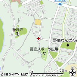 神奈川県横浜市港南区野庭町667-41周辺の地図