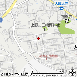 鳥取県西伯郡伯耆町大殿1507-5周辺の地図