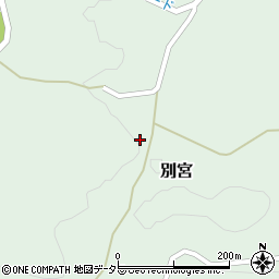 兵庫県養父市別宮545周辺の地図