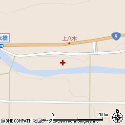 兵庫県養父市八鹿町八木2868周辺の地図