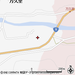 兵庫県養父市万久里13周辺の地図