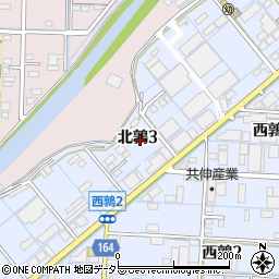 株式会社西原テクノサービス　岐阜営業所周辺の地図