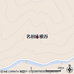 福井県おおい町（大飯郡）名田庄槇谷周辺の地図