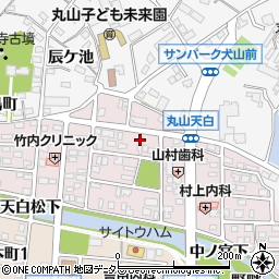 愛知県犬山市丸山天白町148-3周辺の地図