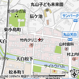 愛知県犬山市丸山天白町98周辺の地図