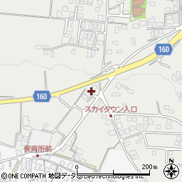 鳥取県西伯郡伯耆町大殿1873-5周辺の地図