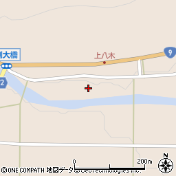 兵庫県養父市八鹿町八木2865周辺の地図