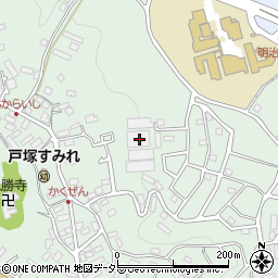 神奈川県横浜市戸塚区下倉田町1611-7周辺の地図
