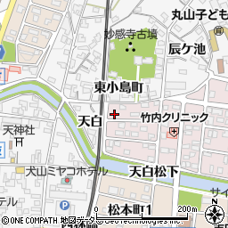 愛知県犬山市丸山天白町18周辺の地図
