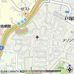 神奈川県横浜市戸塚区戸塚町1905-51周辺の地図