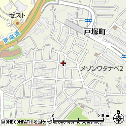 神奈川県横浜市戸塚区戸塚町1920-4周辺の地図