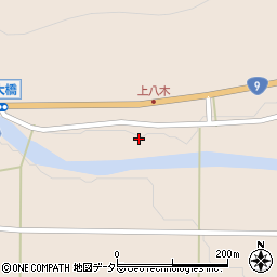 兵庫県養父市八鹿町八木2870周辺の地図