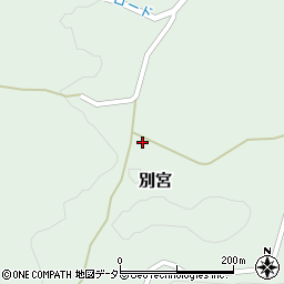 兵庫県養父市別宮601周辺の地図