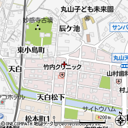 愛知県犬山市丸山天白町71周辺の地図
