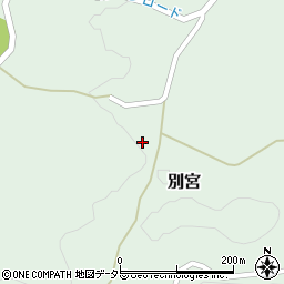 兵庫県養父市別宮539周辺の地図