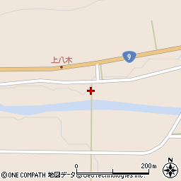 兵庫県養父市八鹿町八木2008周辺の地図
