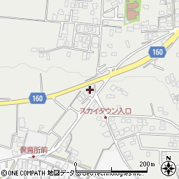 鳥取県西伯郡伯耆町大殿1874周辺の地図