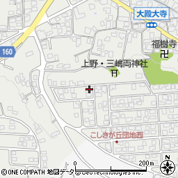 鳥取県西伯郡伯耆町大殿1507-16周辺の地図