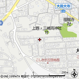 鳥取県西伯郡伯耆町大殿1507-6周辺の地図