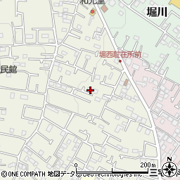 神奈川県秦野市堀西953-5周辺の地図