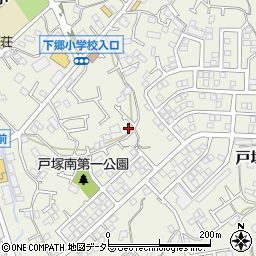 神奈川県横浜市戸塚区戸塚町2579-7周辺の地図