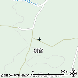 兵庫県養父市別宮610周辺の地図