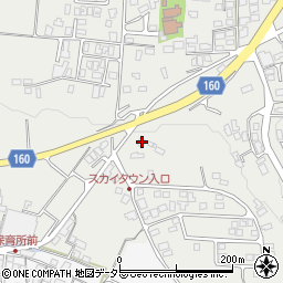 鳥取県西伯郡伯耆町大殿1903-2周辺の地図