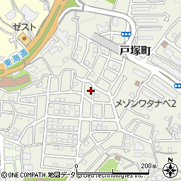 神奈川県横浜市戸塚区戸塚町1920-3周辺の地図