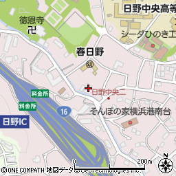 ツクイ 横浜日野中央周辺の地図
