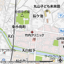 愛知県犬山市丸山天白町66周辺の地図