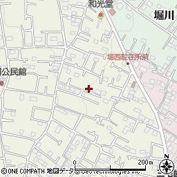 神奈川県秦野市堀西953-3周辺の地図