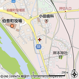 鳥取県西伯郡伯耆町吉長12周辺の地図
