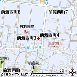 渡辺建具店周辺の地図