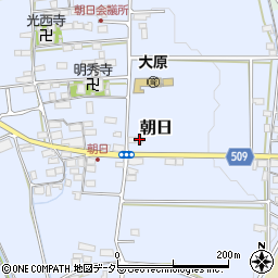 滋賀県米原市朝日215-1周辺の地図
