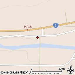 兵庫県養父市八鹿町八木2011周辺の地図