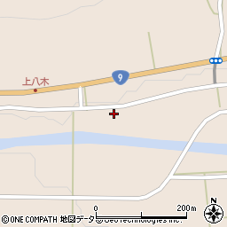 兵庫県養父市八鹿町八木1218周辺の地図
