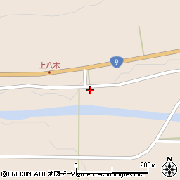 兵庫県養父市八鹿町八木1999周辺の地図