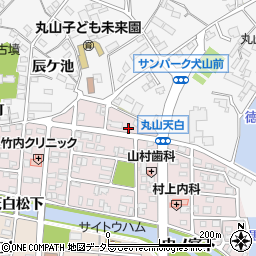 愛知県犬山市丸山天白町168周辺の地図