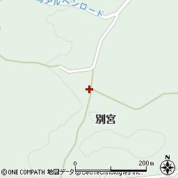 兵庫県養父市別宮542周辺の地図