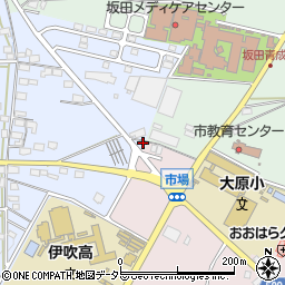 滋賀県米原市朝日1641-1周辺の地図