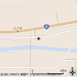 兵庫県養父市八鹿町八木2001周辺の地図