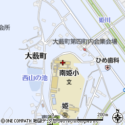 岐阜県多治見市大薮町1237-1周辺の地図